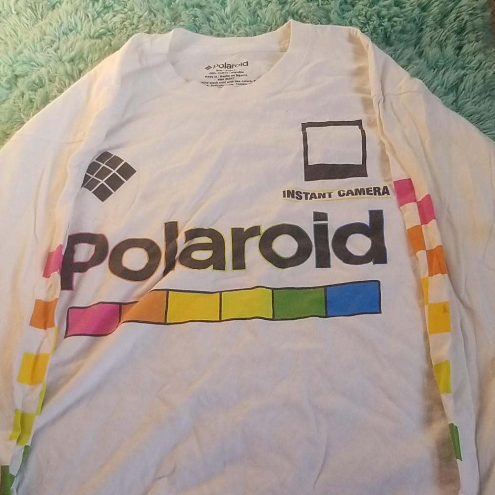 long sleeve polaroid shirt